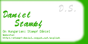 daniel stampf business card